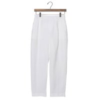 UNITED COLORS OF BENETTON/ユナイテッド カラーズ オブ ベネトン UNITED COLORS OF BENETTON. ウエストゴムリネン100％センタープレステーパードパンツ/507951902