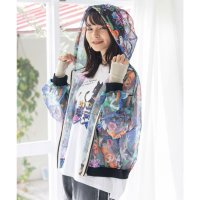 ScoLar/スカラー ScoLar ネコ柄・POP柄 2柄展開メッシュブルゾン/507951933
