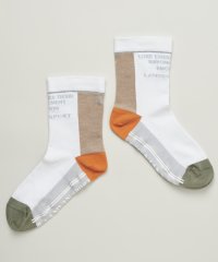 LANVIN SPORT/カラーブロックレギュラー丈ソックス【抗菌防臭】【返品不可商品】/507952018