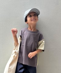 FITH/フィス FITH Smooth Cotton Jersey and Striped Tee/507952040