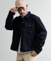 Rocky Monroe/ロッキーモンロー Rocky Monroe デニムジャケット Gジャン ストレッチ 3rdタイプ メンズ レディース ショート丈 ライトアウター ユーズド ブラ/507952052