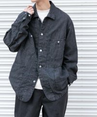 URBAN RESEARCH DOORS/FORK&SPOON　綿麻デニムカバーオール/507952667