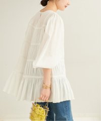 Plage/cotton/silk tiered ブラウス/507953002