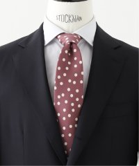 EDIFICE/Holliday & Brown (ホリデー & ブラウン) ランダムドットプリントタイ 4472/44147/507953058