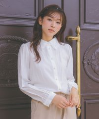 Retica/レティカ Retica 刺繍レース襟×パールボタンブラウス/507953111