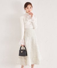 tocco closet/トッコクローゼット tocco closet フリンジツイードスカート/507953256