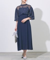 metoi/メトワ metoi パール付きチュールボレロ×キャミワンピース 825－1970 オケージョン ドレス お呼ばれ/507953258