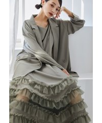 niana/ニアナ niana トランスペアレントヘムセットアップドレス 2点セット ジャケット ワンピース 結婚式 成人式 二次会 同窓会 セレモニー パーティードレス /507953567