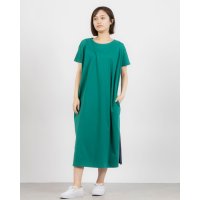 Anna Nicola/アンナニコラ Anna Nicola バイカラーコットンジャージワンピース/507953643