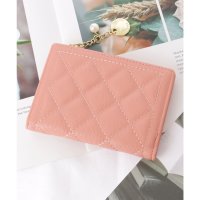 Lace Ladies/レースレディース Lace Ladies ダイヤ キルティング 二つ折り スクエア ウォレット/507954032