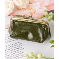 Lace Ladies/レースレディース Lace Ladies コンパクト がま口 レザー 小銭入れ ポーチ/507954034