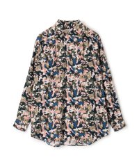 TOMORROWLAND MENS/コットンシルク カモフラージュプリント プルオーバーシャツ/507954154