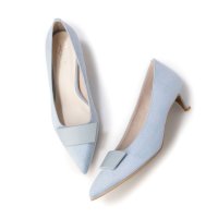 Launa lea/ラウナレア Launa lea 【25SS】5cmバックルポインテッドトゥパンプス(0573)/506949835