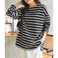 KOBE LETTUCE/コウベレタス KOBE LETTUCE ゆったり ボーダーシンプルカットチュニック【ノーマル】 [C3864]/507171666