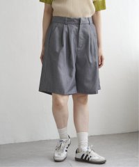 VENCE　EXCHANGE/TRツイルタックハーフパンツ/507784528
