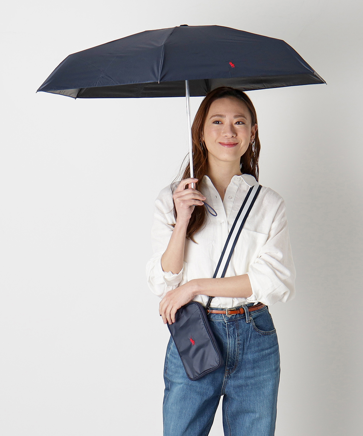 WEB限定】POLO RALPH LAUREN ポロ ラルフローレン 折りたたみ傘