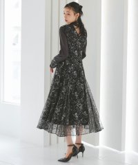 RUIRUE BOUTIQUE/ルイルエブティック RUIRUE BOUTIQUE 配色刺繍フレアワンピースドレス/507895120