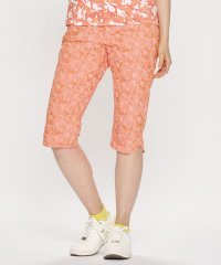 le coq sportif GOLF /ルコックスポルティフ ゴルフ le coq sportif golf 【RIJOUME】ストレッチジャガードカプリパンツ －リーフ柄－/507921826