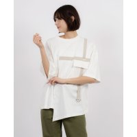 A.N.L/エー・エヌ・エル A.N.L ビッグポケットテープ配色プルオーバー/507953648
