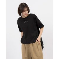 A.N.L/エー・エヌ・エル A.N.L バックヘムロゴカットソー/507953656