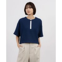 A.N.L/エー・エヌ・エル A.N.L エンボスカットソー配色プルオーバー/507953659