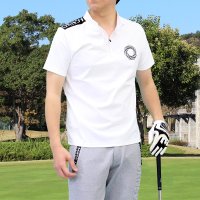 TopIsm/トップイズム TopIsm ゴルフウェア ハーフジップ ポロシャツ メンズ GIORNO SEVEN ジョルノセブン ハイネック ゴルフ 接触冷感 ストレッチ /507953869