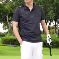 TopIsm/トップイズム TopIsm ゴルフウェア ハーフジップ ポロシャツ メンズ GIORNO SEVEN ジョルノセブン ハイネック ゴルフ 接触冷感 ストレッチ /507953869