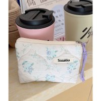 Lace Ladies/レースレディース Lace Ladies キルティング スクエア ミニ ファスナー ウォレット/507954035