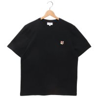 MAISON KITSUNE/メゾンキツネ MAISON KITSUNE Tシャツ カットソー フォックスヘッドパッチ ブラック メンズ レディース ユニセックス MAISON KITSUN/507954284