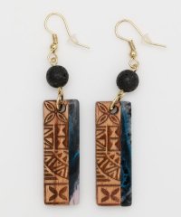 KAHIKO/カヒコ Kahiko ポリタパウッドピアス/507954513