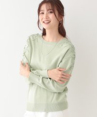 SHOO・LA・RUE　DRESKIP/シューラルー／ドレスキップ SHOO・LA・RUE/DRESKIP 肩レースニットトップス/507954840