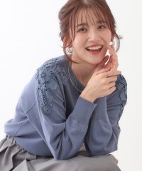SHOO・LA・RUE　DRESKIP/シューラルー／ドレスキップ SHOO・LA・RUE/DRESKIP 肩レースニットトップス/507954840
