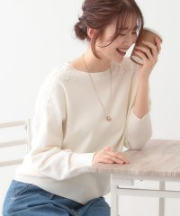 SHOO・LA・RUE　DRESKIP/シューラルー／ドレスキップ SHOO・LA・RUE/DRESKIP 肩レースニットトップス/507954840