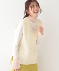 SHOO・LA・RUE　DRESKIP/シューラルー／ドレスキップ SHOO・LA・RUE/DRESKIP スポンディッシュニットベスト/507954842