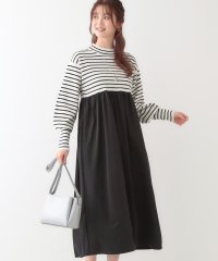 SHOO・LA・RUE　DRESKIP/シューラルー／ドレスキップ SHOO・LA・RUE/DRESKIP リブニットドッキングワンピース/507954846
