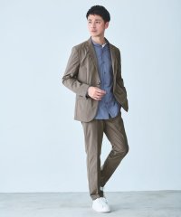 green label relaxing/【WEB限定】JUST fit TEXBRID(R) ナロー セットアップ ジャケット＆パンツ －2WAYストレッチ・撥水－/507954889