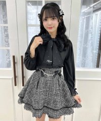 ROJITA/ロジータ ROJITA ボウタイハートラインストーン付ブラウス/507955187