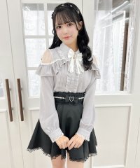 ROJITA/ロジータ ROJITA ハートフロッキーフリルブラウス/507955188