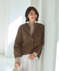 STYLE DELI/スタイルデリ STYLE DELI 厚地ジョーゼットブルゾンジャケット/507955215