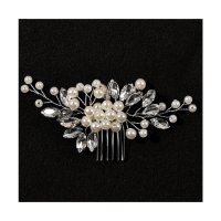 Lace Ladies/レースレディース Lace Ladies パール ビジュー ボタニカル デザイン ヘアコーム/507955291