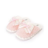 Lace Ladies/レースレディース Lace Ladies リボン レース ふわふわ ルーム スリッパ/507955324