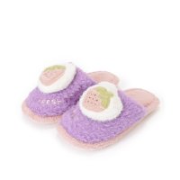 Lace Ladies/レースレディース Lace Ladies 3D フルーツ付き 配色 ファー スリッパ/507955329