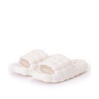 Lace Ladies/レースレディース Lace Ladies ソリッドカラー 立体 メッシュ フラット オープン サンダル/507955344