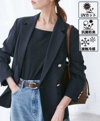 ROPE' PICNIC/【抗菌防臭・接触冷感・UVカット】カナパ金ボタンジャケット/通勤・セットアップ対応/507955458