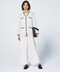 ICHIE/メッシュ編ミドル丈ニットスカート/507956124