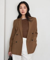 ICB（LARGE SIZE）/【CLASSY.5月号掲載・接触冷感・UVケア・撥水・洗える】LooseWeave ダブルブレストジャケット/507956919