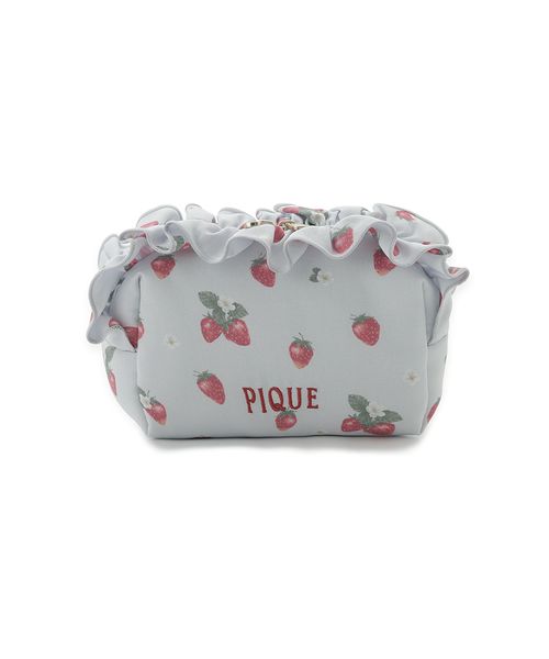 gelato piqueろくま柄 ノースリワンピース ＆DOG柄マチ付きポーチp gelato piqueろくま柄 ノースリワンピース ＆DOG柄マチ付き