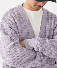 JOURNAL STANDARD relume Men's/カラーネップ メッシュヤーン カーディガン/507957093