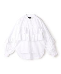 TOMORROWLAND BUYING WEAR/【別注】ne Quittez pas BLACK TIERED FRILLED コットンシャツ/507957601