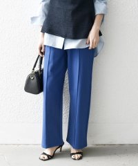 SHIPS any WOMEN/SHIPS any:〈洗濯機可能〉インレイ ピンタック ストレッチ イージー パンツ/507958186